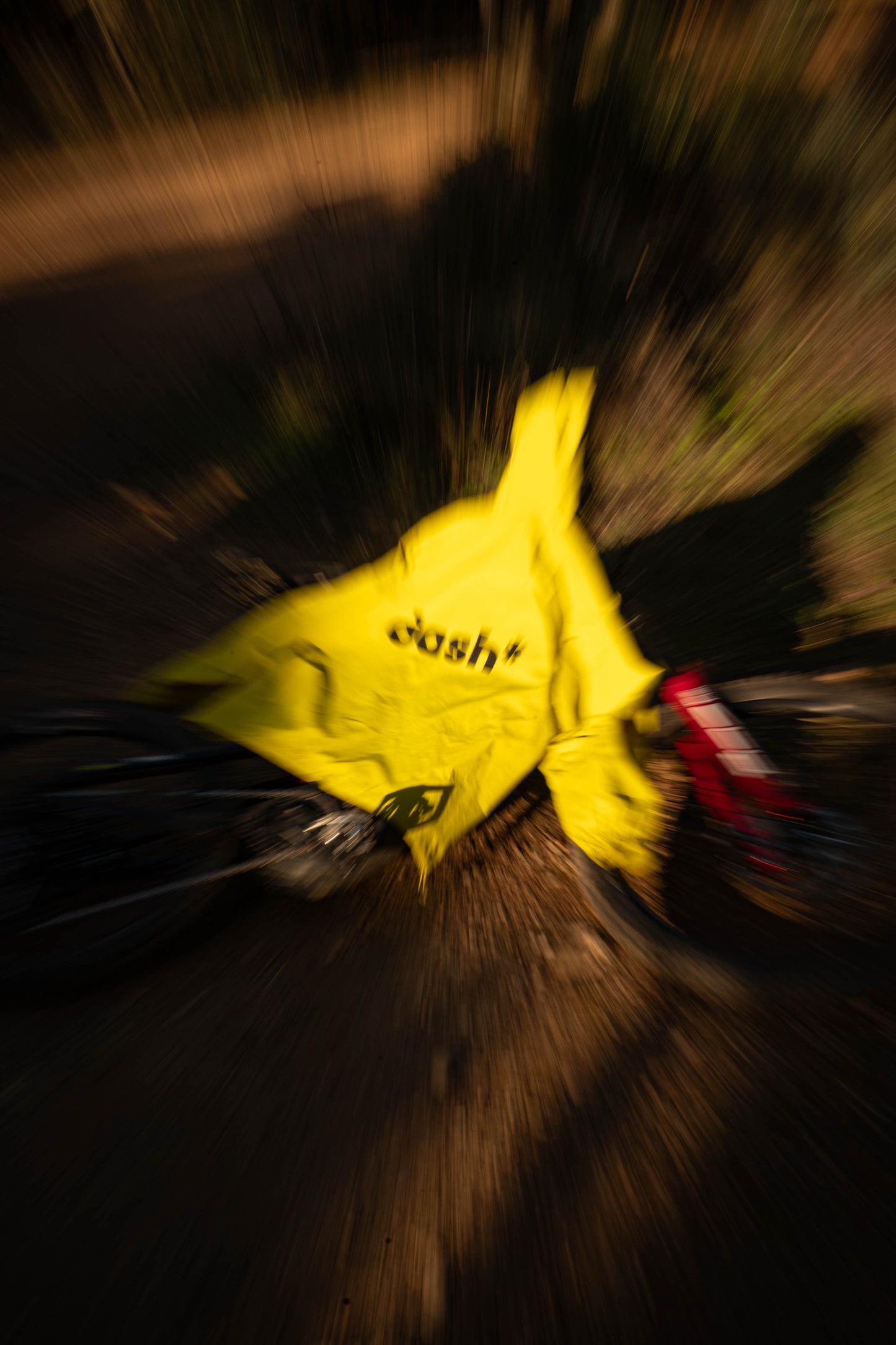 Dashbike X Chilean racing project limited edition waterproof jacket