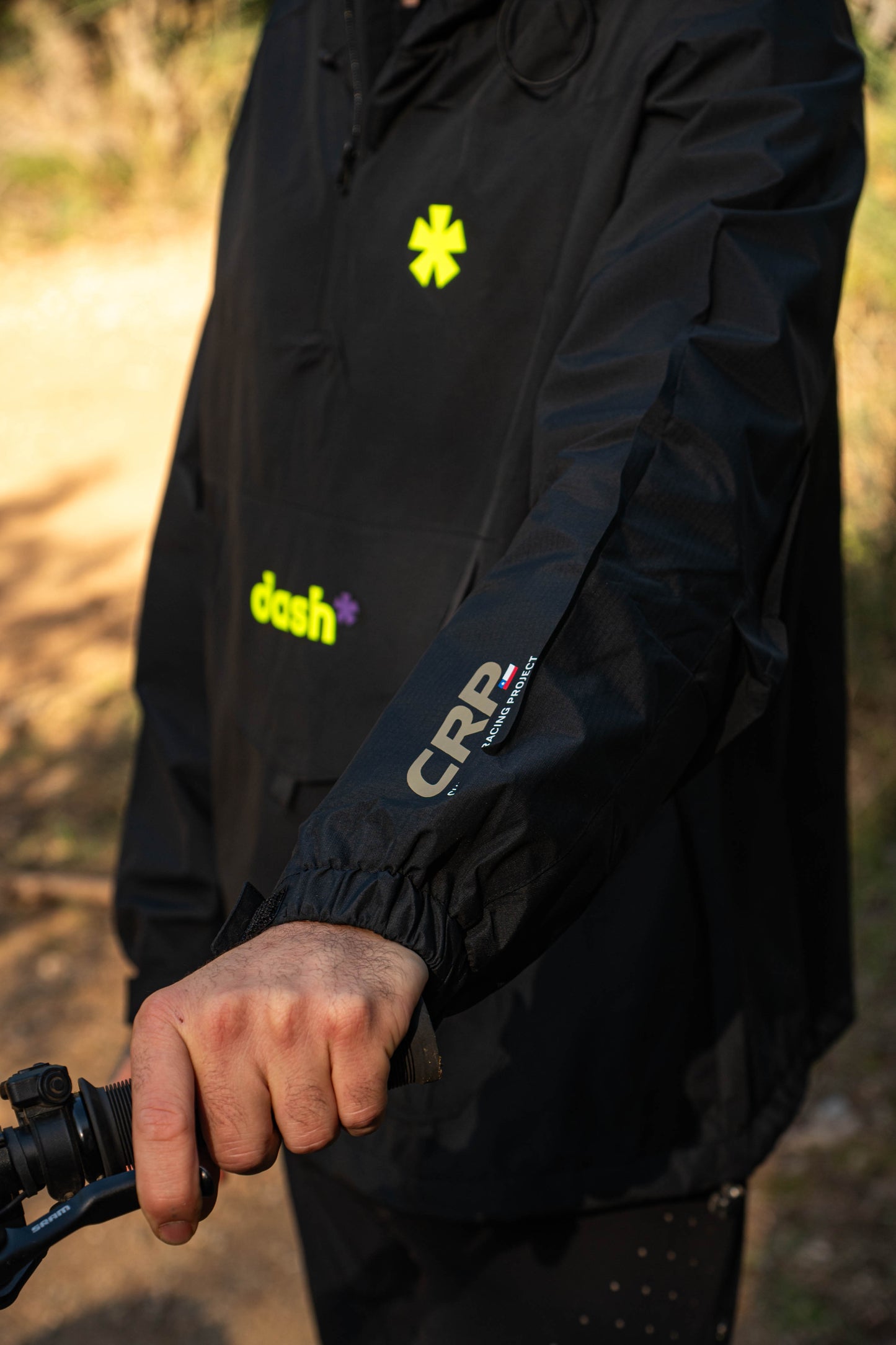 Dashbike X Chilean racing project limited edition waterproof jacket
