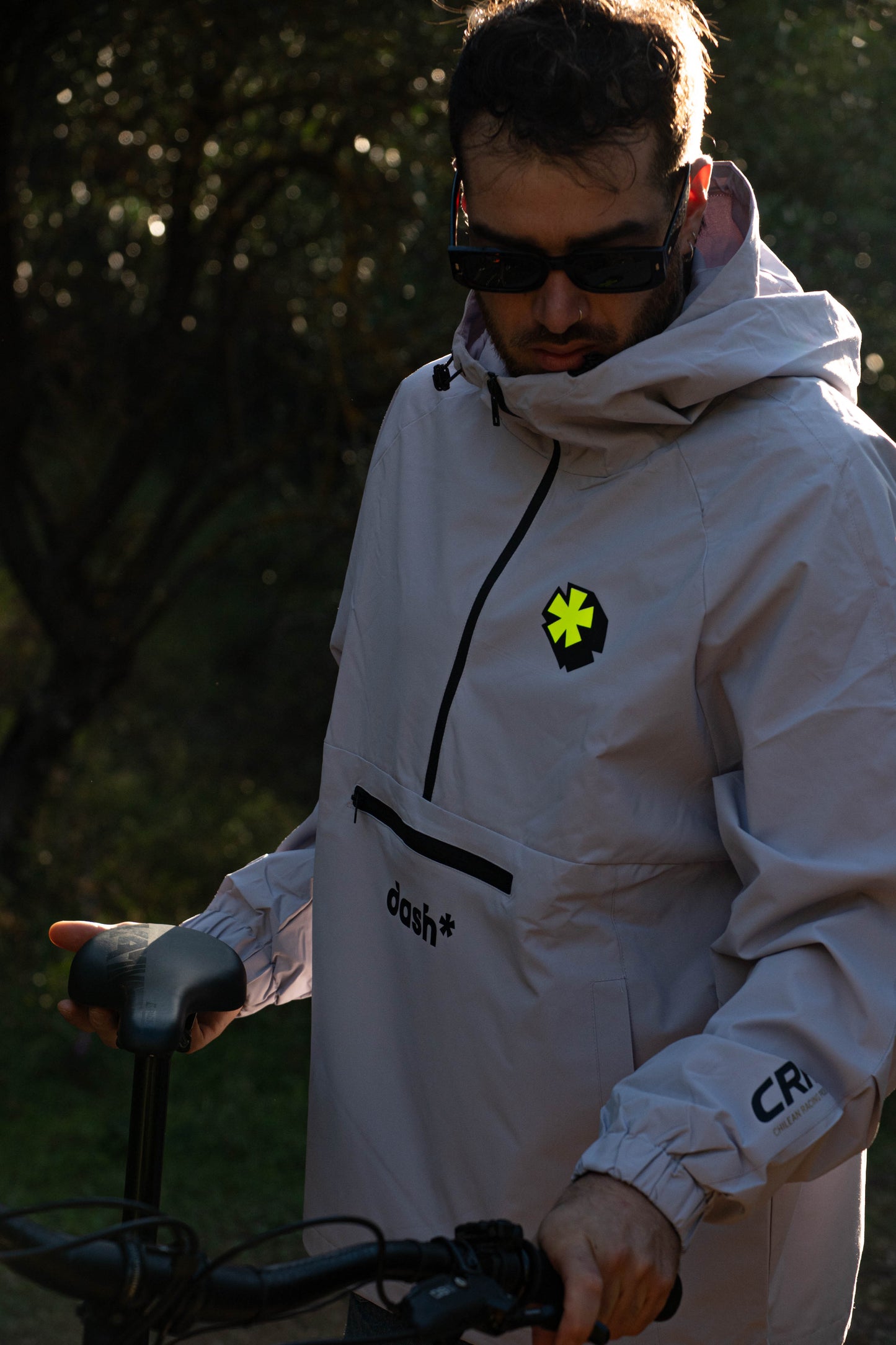 Dashbike X Chilean racing project limited edition waterproof jacket